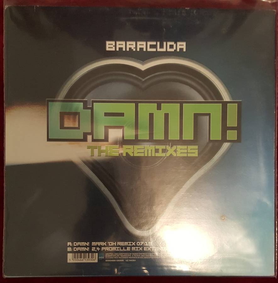 Baracuda  Damn! (The Remixes)