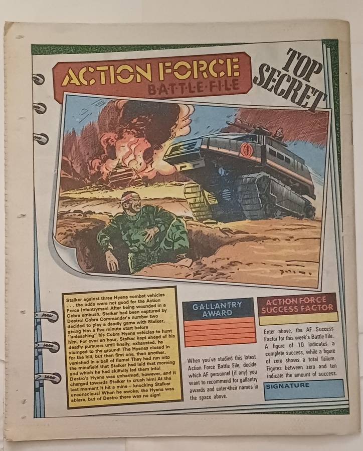 BATTLE ACTION FORCE - JOHNNY RED