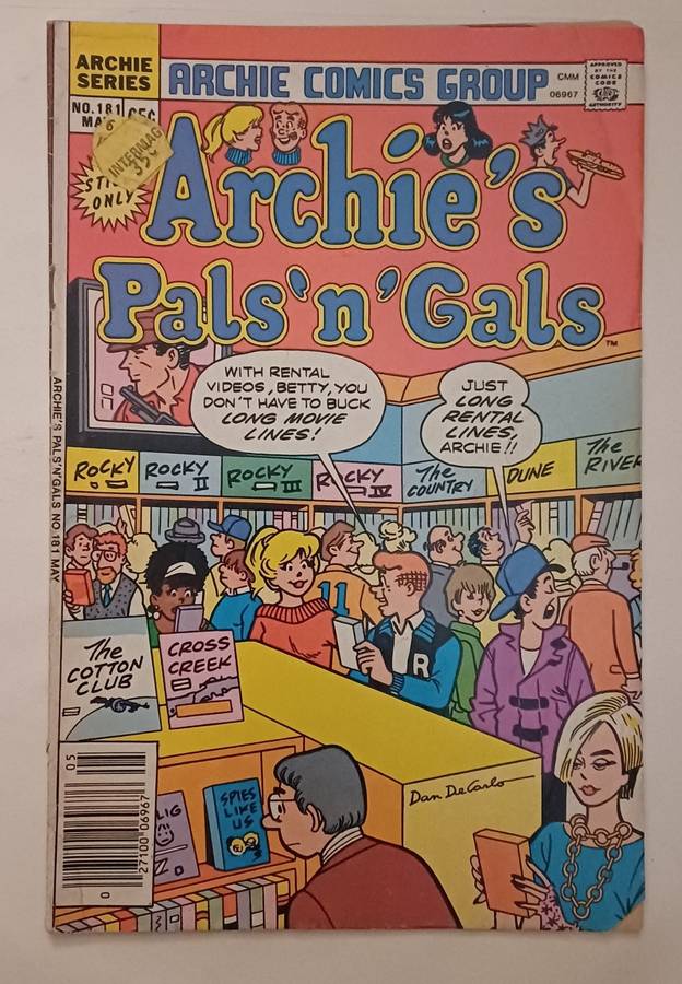 ARCHIE - ARCHIE PALS N GALS NO 181