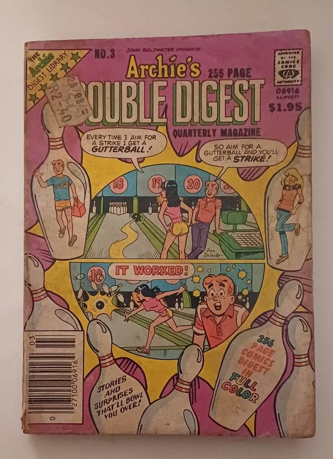 ARCHIE DIGEST LIBRARY - ARCHIE DOUBLE DIGEST NO 3