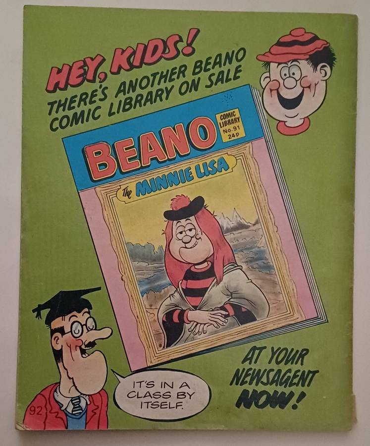 BEANO - LITTLE PLUM TOTEM PALS NO 92