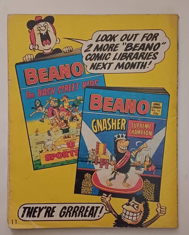 BEANO - MINNIE THE MINX HOME HELP NO 22