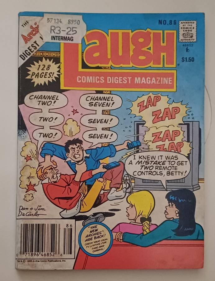 ARCHIE DIGEST MAGAZINE - LAUGH NO 86