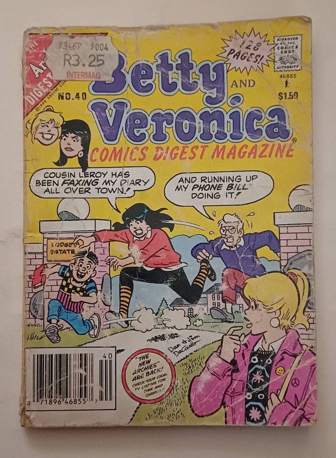 ARCHIE DIGEST LIBRARY - BETTY AND VERONICA NO 40