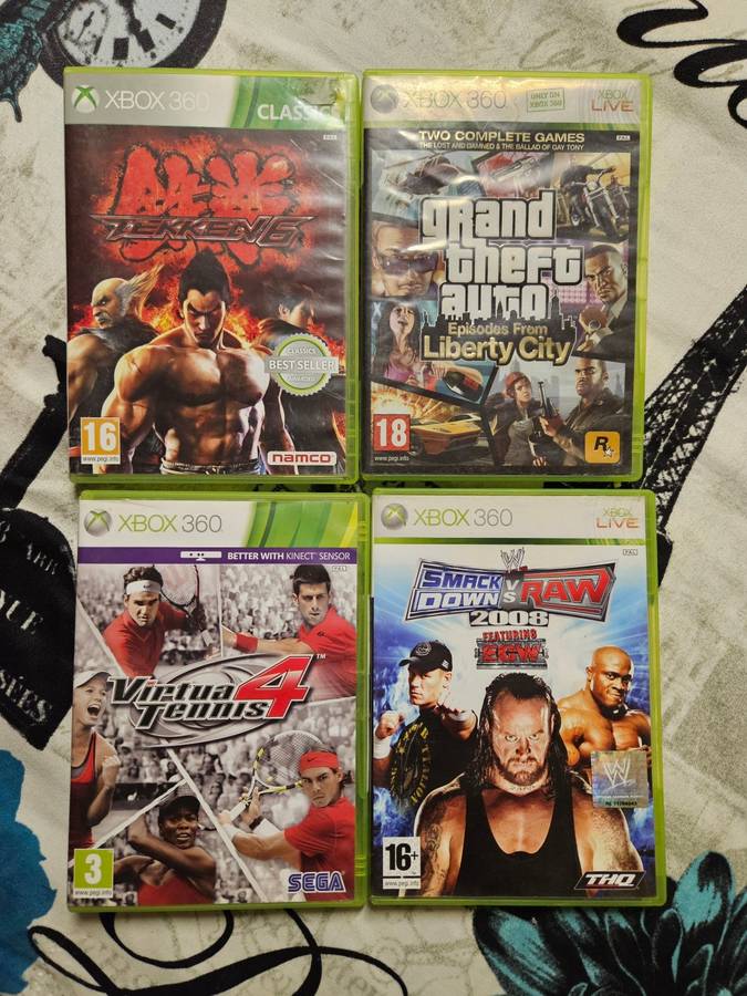 12 Xbox 360 Games