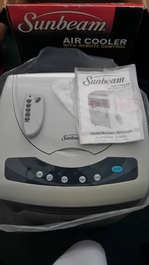 Sunbeam AIR COOLER - Excellent in ORIGINAL BOX