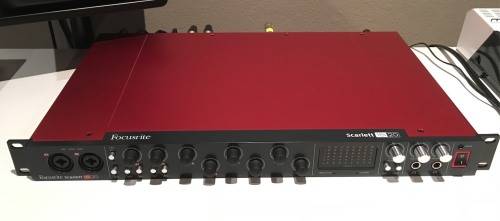 FOCUSRITE SCARLETT 18i20 GEN1 | USB AUDIO INTERFACE | Gives you pro-studio features at decent price!