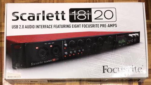 FOCUSRITE SCARLETT 18i20 GEN1 | USB AUDIO INTERFACE | Gives you pro-studio features at decent price!