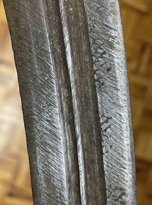 ETHIOPIAN SHOTEL | SWORD COMES WITH WOOD GRIP and LEATHER SCABBARD | FOR ...... ONLY!