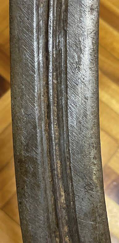 ETHIOPIAN SHOTEL | SWORD COMES WITH WOOD GRIP and LEATHER SCABBARD | FOR ...... ONLY!