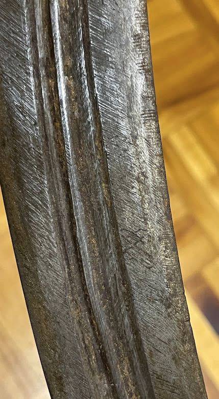 ETHIOPIAN SHOTEL | SWORD COMES WITH WOOD GRIP and LEATHER SCABBARD | FOR ...... ONLY!