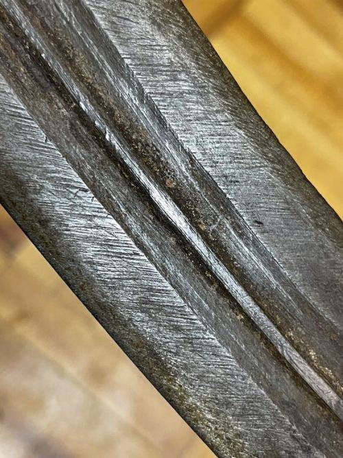 ETHIOPIAN SHOTEL | SWORD COMES WITH WOOD GRIP and LEATHER SCABBARD | FOR ...... ONLY!