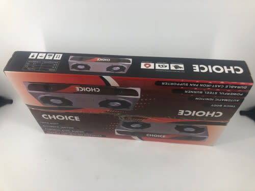 BRAND NEW *** 2 PLATE STAINLESS STEEL GAS STOVE *** THICK BODY