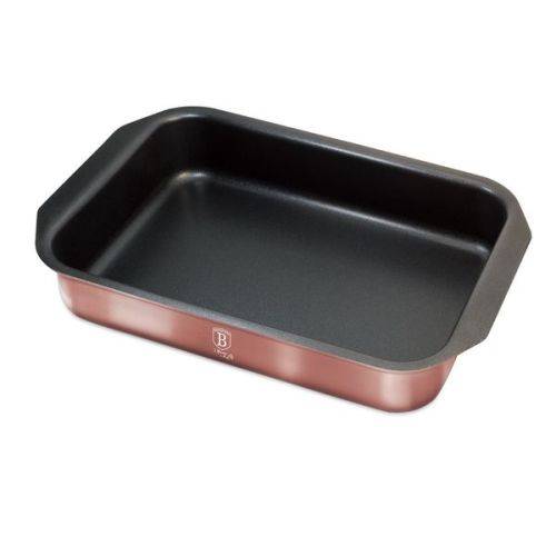 Berlinger Haus 35cm Marble Coating Oblong Roaster BH-6040- i-Rose Edition  ( READ THE DESCRIPTION)