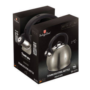 Berlinger Haus Mettallic Line 'Carbn Edition' 3L Kettle (READ DESCRIPTION)