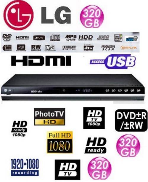 ***BRAND NEW*** LG SUPER MULTI*** DVD PLAYER + RECORDER****320 HDD RH399H
