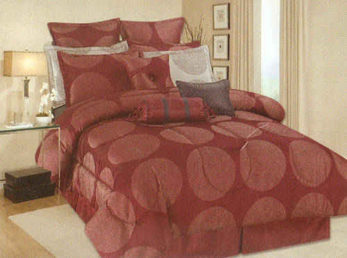 NEW LOOK Queen size Bedspread Superior Luxurious 9pcs