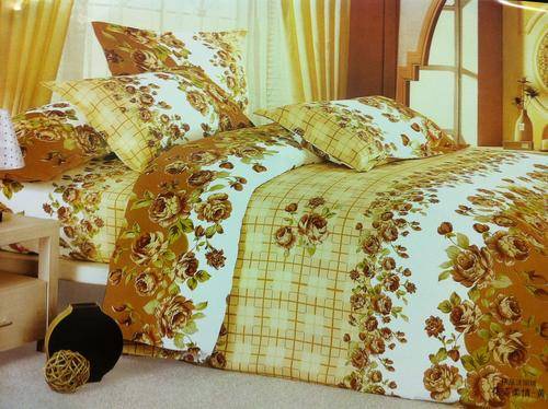 6 piece DOUBLE SIZE SOFT COTTON DUVET COVER SET