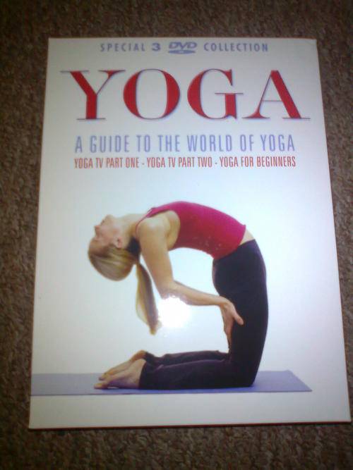 A set of 3 Yoga Dvd's - Excellant!!