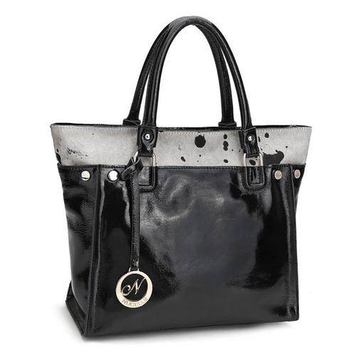 Nucelle Cow Leather With Horsehair Handbags Shoulder bags