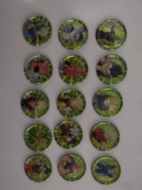 Dragonball tazos