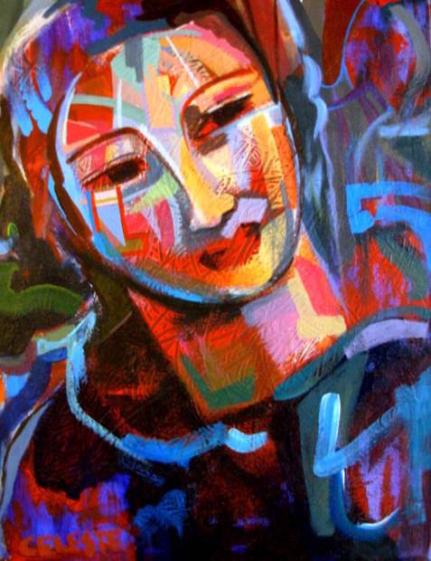 THE YOUNG ONE - AN ORIGINAL PAINTING BY OVERBERG ARTIST CELESTE FOURIE - WIID