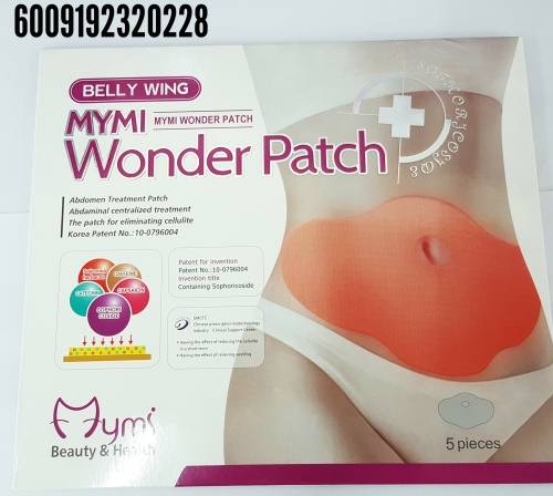 MYMI WONDER PATCH-ABDOMEN TREATMENT PATCH-REDUCE CELLULITE AND SWELLING-MADE IN KOREA
