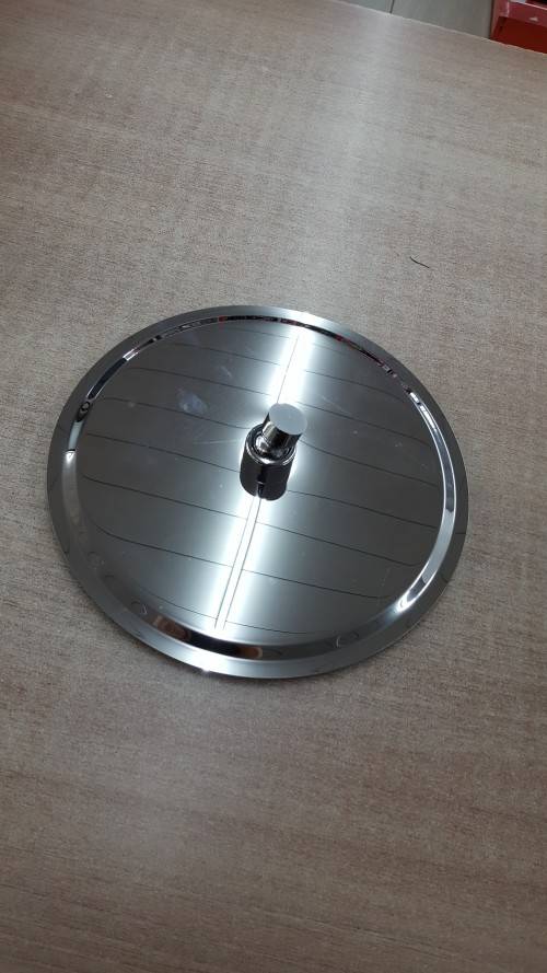 *LOCAL STOCK*SUPERSLIM STAINLESS STEEL RAINFALL SHOWER HEAD (ROUND/CIRCLE) 25.4CM / 10 INCH BARGAIN