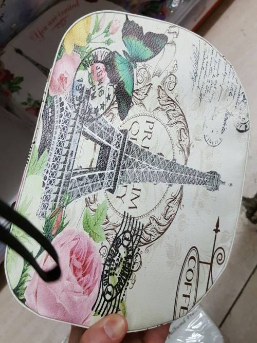 COSMETIC CASE WITH MIRROR- 3 PIECE SET/SMALL, MEDIUM AND LARGE/VARIETY OF DESIGNS/ MAKEUP