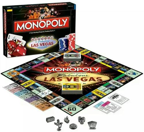 MONOPOLY: LAS VEGAS EDITION/ CHRISTMAS GIFT/SOCIAL ACTIVITY GAME