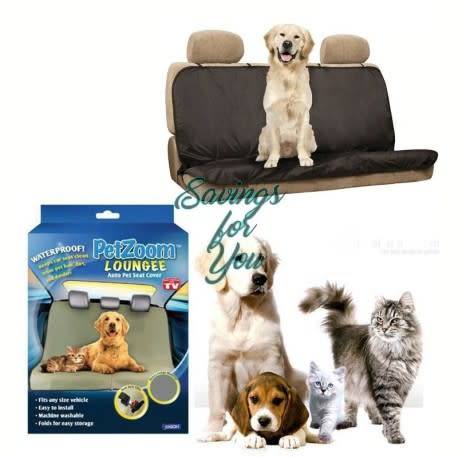 Petzoom Loungee Auto Pet Seat Cover Waterproof as Seen on TV / 2 FOR R199 *BARGAIN SALE*