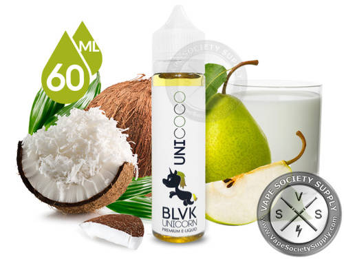 BLVK UNICORN 60ML 3mg / VAPE JUICE / 6 BOTTLES FOR R300 * BARGAIN SALE*