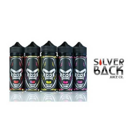 SILVERBACK JUICE CO - 120MLS 3MG E-LIQUID / E-JUICE / VAPE JUICE / 4 BOTTLES FOR R450