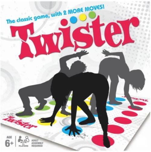 TWISTER - THE CLASSIC GAME WITH 2 MORE MOVES - SOCIAL ACTIVITY / PARTY / BODY GAME