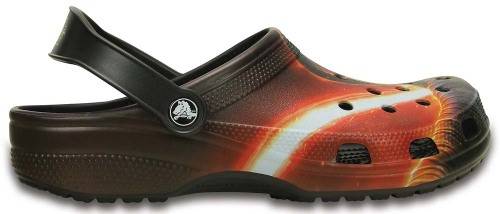 Original CROCS Classic Star Wars Villan Clog - Black - Roomy Fit - UK Men 9 / Women 10