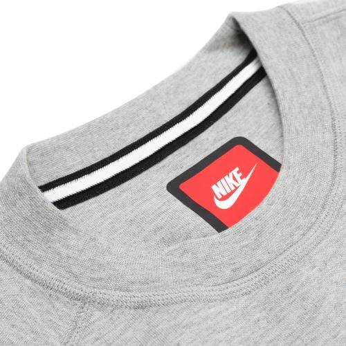 Original Mens Nike TECH FLEECE CREW 545163 066 Size Extra Large