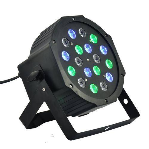 18 x 1w LED MINI Flat PAR RGB Light
