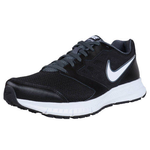 Original Mens Nike Running DOWNSHIFTER 6 BLACK WHITE MAGNET GREY 684652 003 UK Size 9 (SA 9)