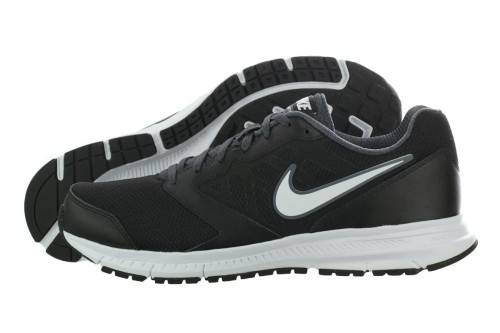 Original Mens Nike Running DOWNSHIFTER 6 BLACK WHITE MAGNET GREY 684652 003 UK Size 9 (SA 9)
