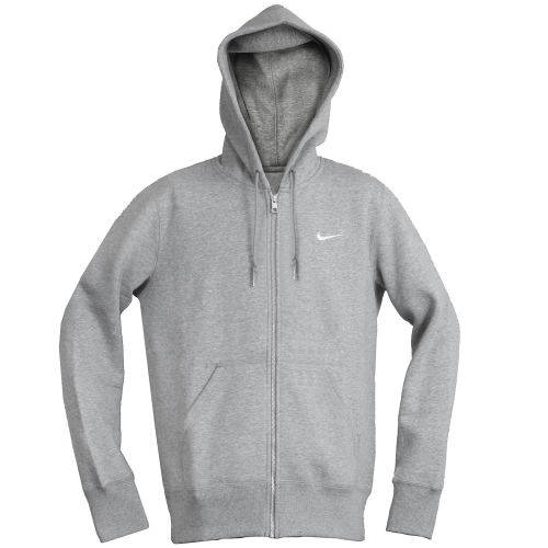 Original Mens Nike Classic Full Zip Hooded Sweatshirt - 813267 063 Size Extra Large