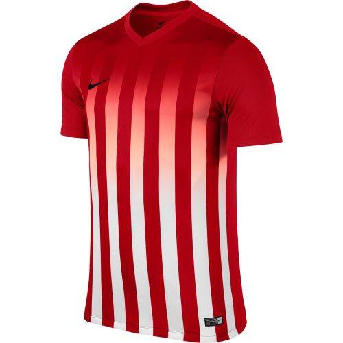 Original Mens Nike Striped Division II Jersey Short Sleeve Jersey 725893 657 Size Large