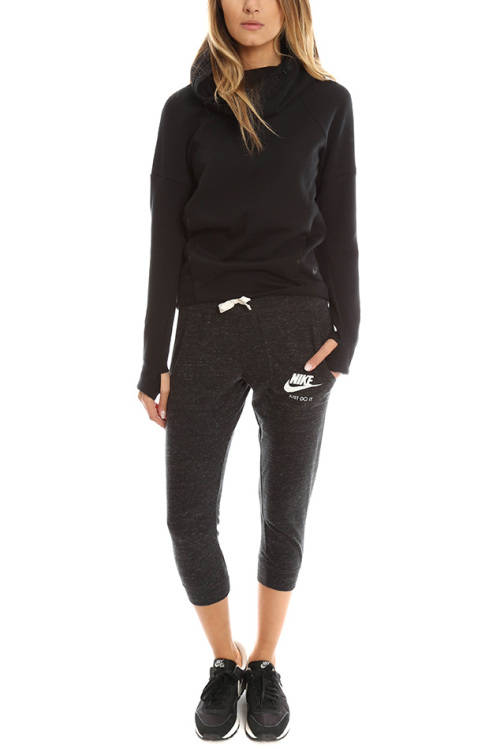 Original Womens NIKE Casual Soft Capri Pants 726053 010 Size Small