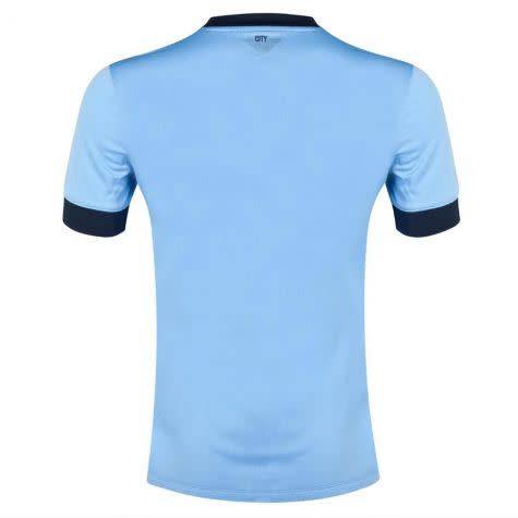 Original Mens Nike MANCHESTER CITY HOME STADIUM 2014/2015 SOCCER JERSEY 611050 489 Size XL