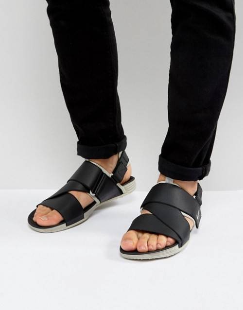 Original Mens NIKE Air Solarsoft Zig Zag Sandals In Black 579912 001 UK Size 9 (SA 9)