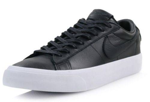 Original Mens NIKE Blazer Studio QS Black/ White 850478 002 Size UK 12 (SA 12)