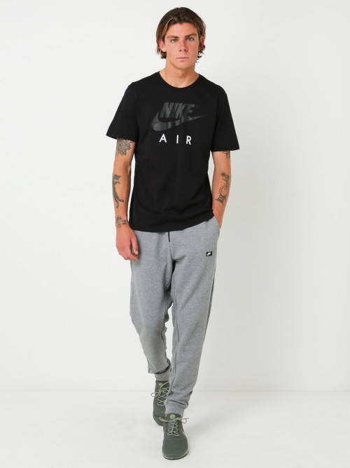 Original Mens Nike Sportswear AIR 3 Short Sleeve T-Shirt in Black 891426 027 Size XL