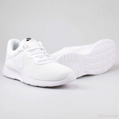 Original Mens Nike Tanjun Shoes White 812654 110 Size UK 12 (SA 12)