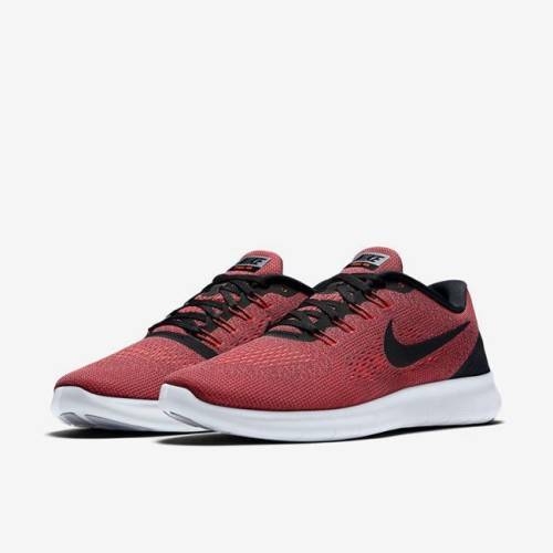 Original Mens Nike Free RN 831508 803 Hyper Orange/ Black Ocean UK 11 (SA 11)