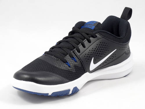 Original Mens Nike LEGEND TRAINER  Black/White/Gym Blue 924206 004 Size UK 11 (SA 11)