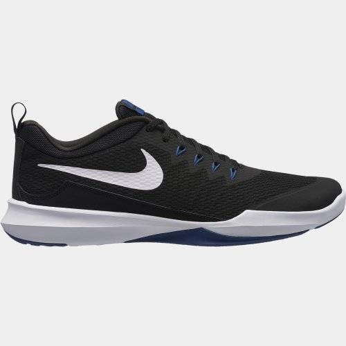 Original Mens Nike LEGEND TRAINER  Black/White/Gym Blue 924206 004 Size UK 11 (SA 11)